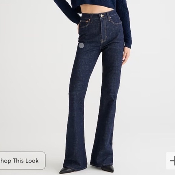 J.Crew Skinny Flare Denim Jeans - Picture 1 of 5